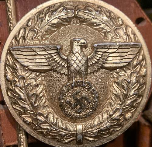 German Buckles in My Collection - Roundel Close Ups