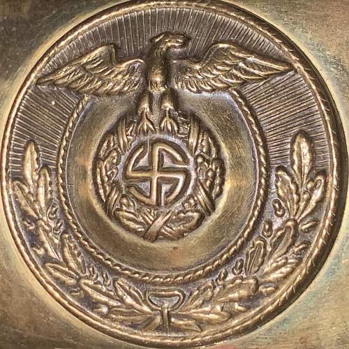 German Buckles in My Collection - Roundel Close Ups