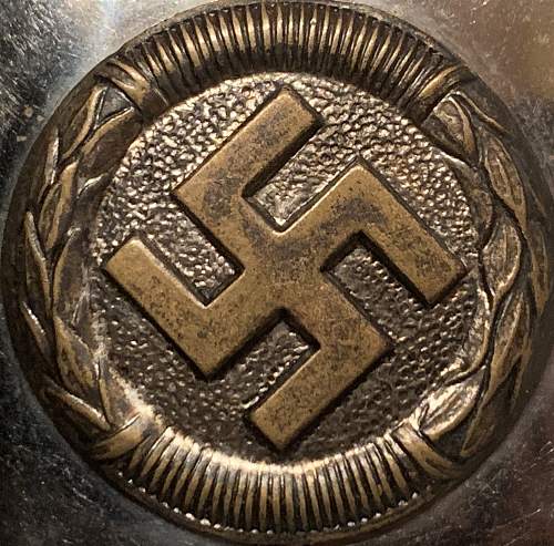 German Buckles in My Collection - Roundel Close Ups