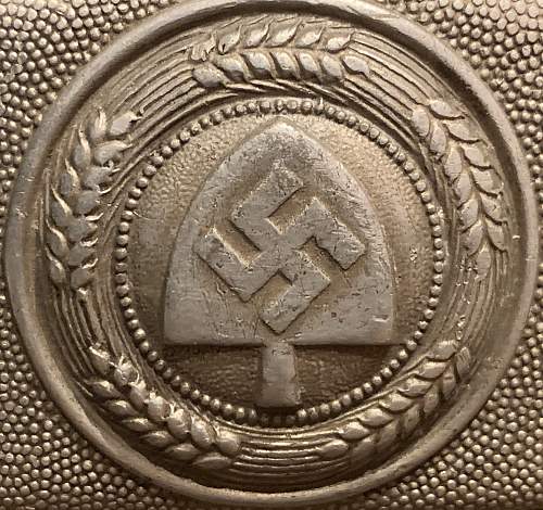 German Buckles in My Collection - Roundel Close Ups