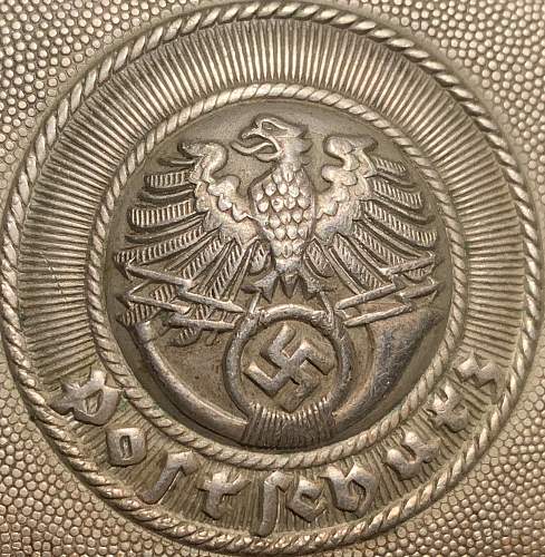 German Buckles in My Collection - Roundel Close Ups