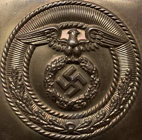 German Buckles in My Collection - Roundel Close Ups