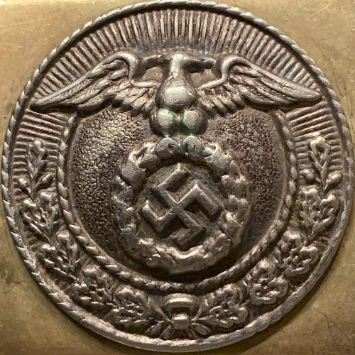 German Buckles in My Collection - Roundel Close Ups