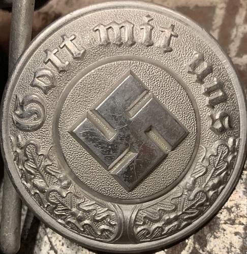 German Buckles in My Collection - Roundel Close Ups