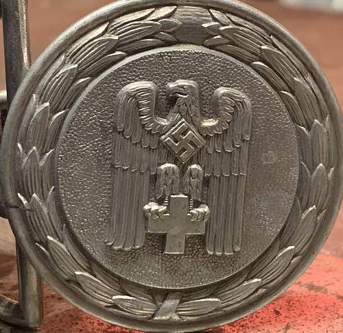 German Buckles in My Collection - Roundel Close Ups