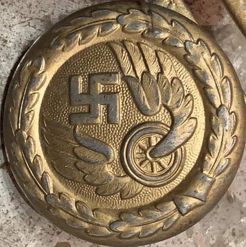 German Buckles in My Collection - Roundel Close Ups