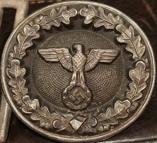 German Buckles in My Collection - Roundel Close Ups