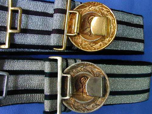 Diplomatic Brocade Belt &amp; Buckle