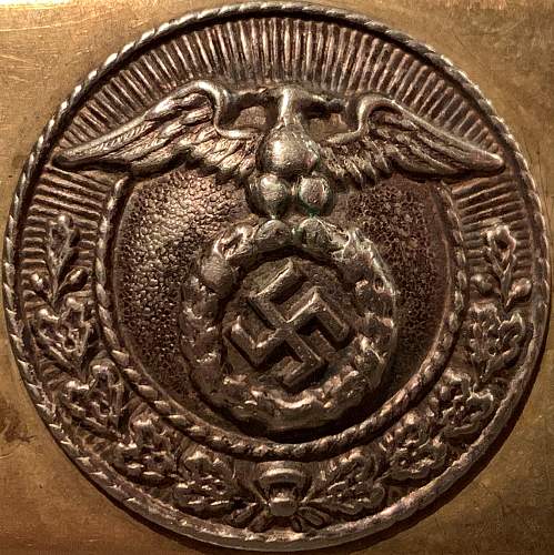 German Buckles in My Collection - Roundel Close Ups