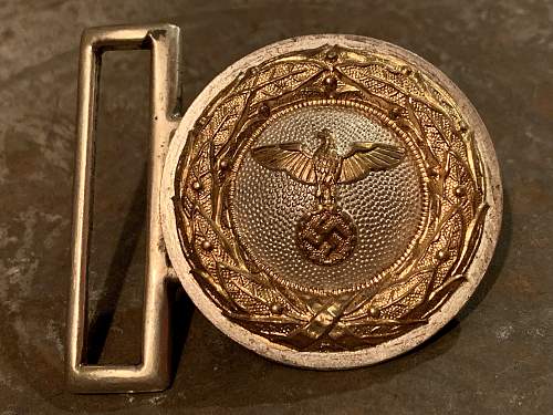 Dipomatic / NSDAP Buckle by Assmann