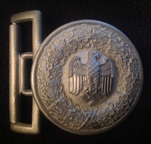 Unusual  Heer Officers Buckle