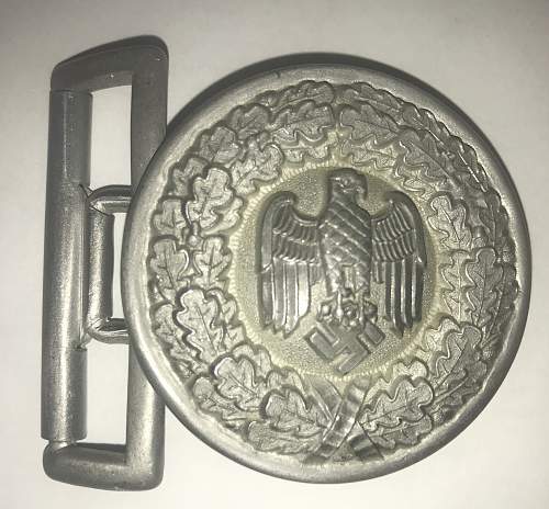 Unusual  Heer Officers Buckle