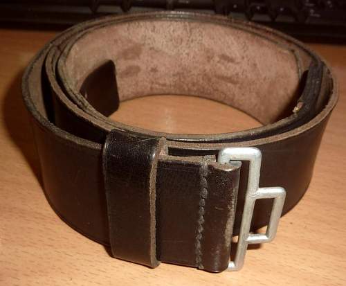 SS officer belt