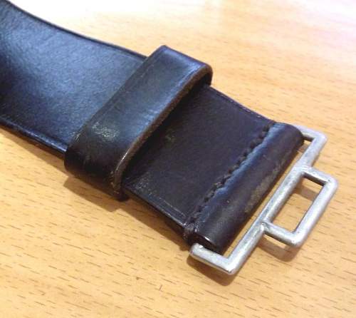 SS officer belt