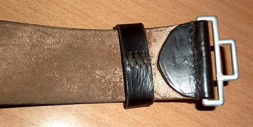 SS officer belt