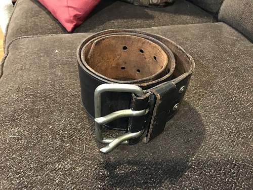 German  officers belt rare????