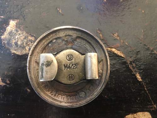 SS Officer's Buckle Marking