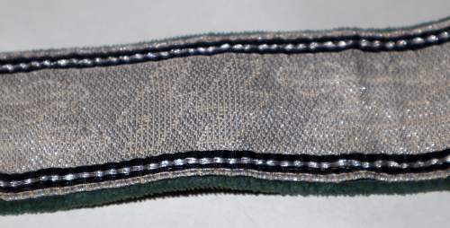 Allgemeine SS Officer Brocade Belt - Authenticate Please