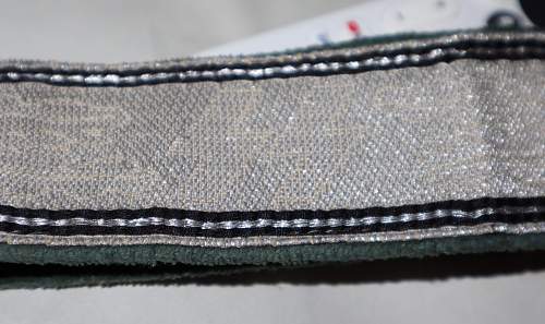 Allgemeine SS Officer Brocade Belt - Authenticate Please