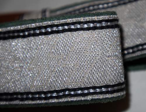 Allgemeine SS Officer Brocade Belt - Authenticate Please