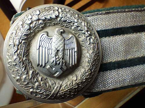 Heer Officer's buckle