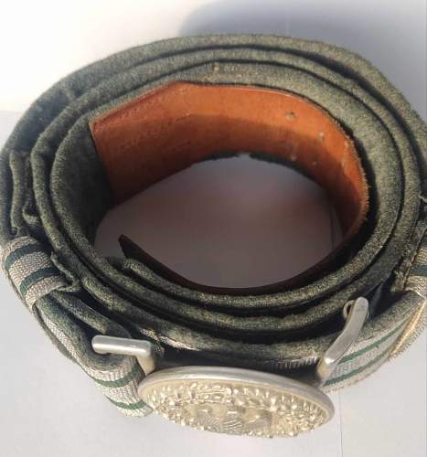 Heer Officer's brocade belt