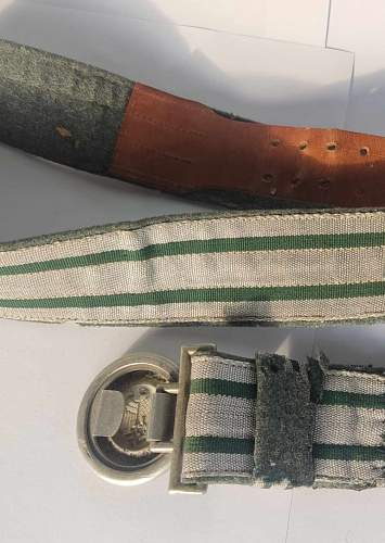 Heer Officer's brocade belt