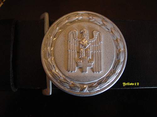 Deutsche Rote Kreuz Officer buckle with Box