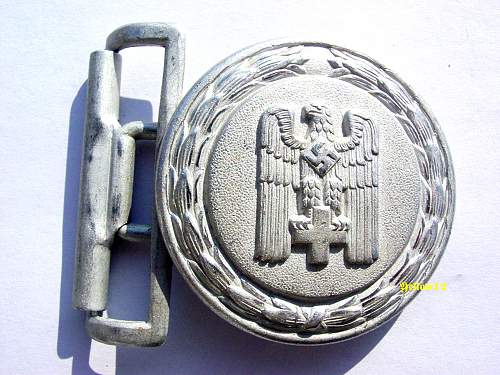 Deutsche Rote Kreuz Officer buckle with Box