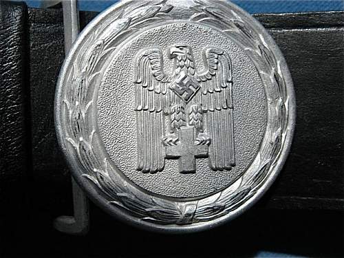Deutsches Rotes Kreuz - DRK Officers belt and buckle