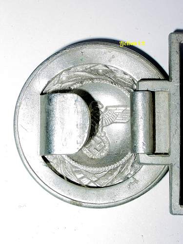 Justice official buckle