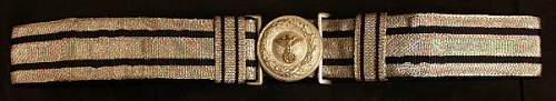 Diplomatic Brocade Belt &amp; Buckle