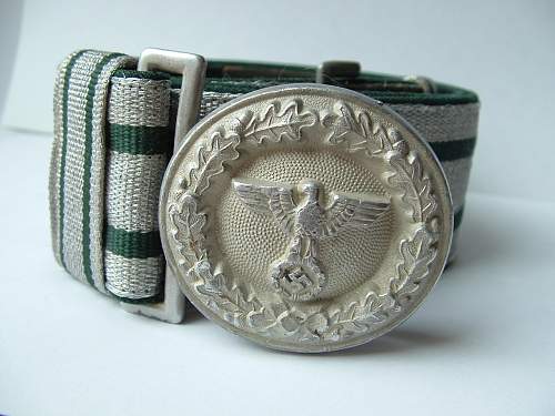 Forestry Brocade &amp; Buckle by F W Assmann