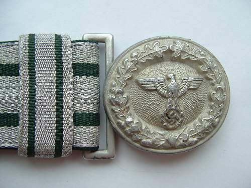 Forestry Brocade &amp; Buckle by F W Assmann