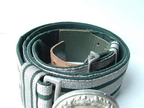 Forestry Brocade &amp; Buckle by F W Assmann