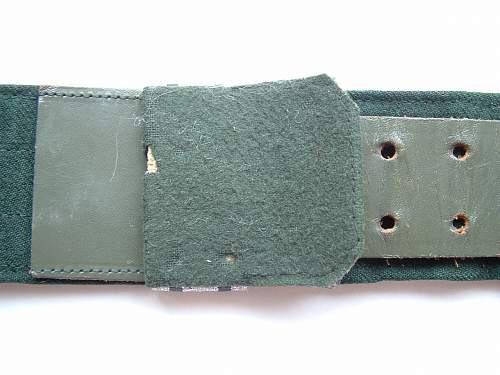 Forestry Brocade &amp; Buckle by F W Assmann