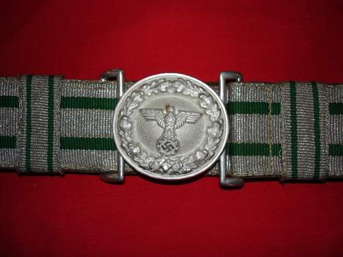 Forestry Brocade &amp; Buckle by F W Assmann