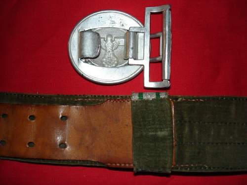 Forestry Brocade &amp; Buckle by F W Assmann