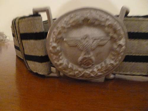 Forestry belt and buckle