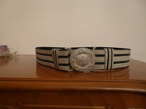 Forestry belt and buckle