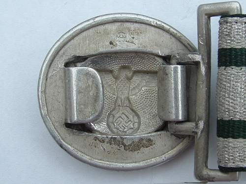 Forestry belt and buckle