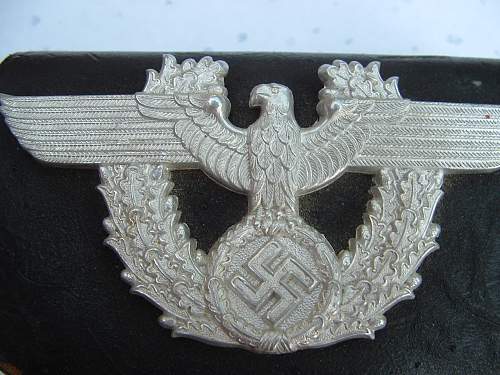 Police SS Buckle and Brocade