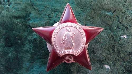 Red star order #26849