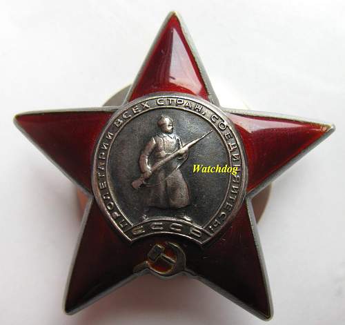 Red star order #26849