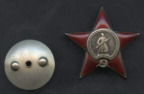 Order of the red star (1944-1945)