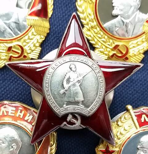 A few Red Star Orders...