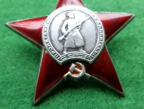 Order of the Red Star reproductions