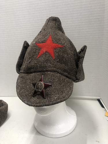 Question about recent Red Star Found on Budenovka