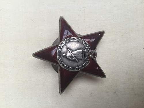 Order of the Red Star # 114239