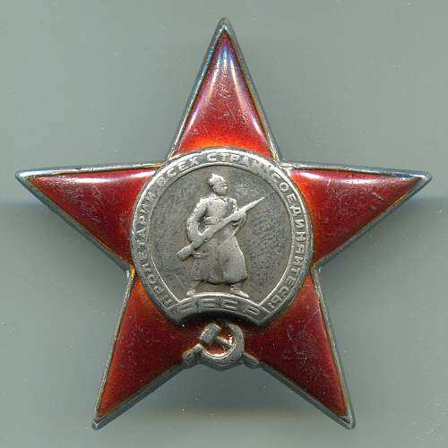 Order of the Red Star, 245580, 1st Tank Corps